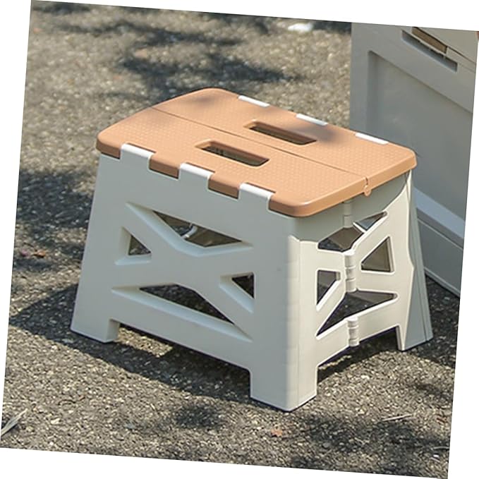 Small Camping Stool Portable Folding Stool for Fishing Picnic Garden Sturdy Constructi