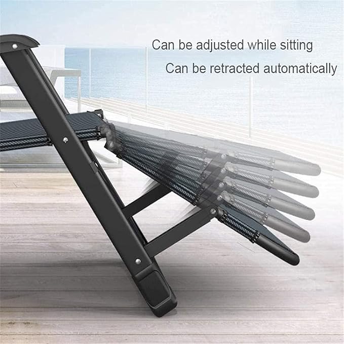 Home Chair Outdoor Folding Bed Portable Office Lounge Chair Garden Garden Pool Beach Lounge Chair