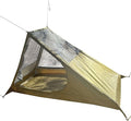 Outdoor Mesh Cabin - Backpacking Tent Single Lightweight Hiking | Heavy-Duty Portable Shelter Awning Quick Assembly Trail Dome Picnic Camp with Backyard Scenario