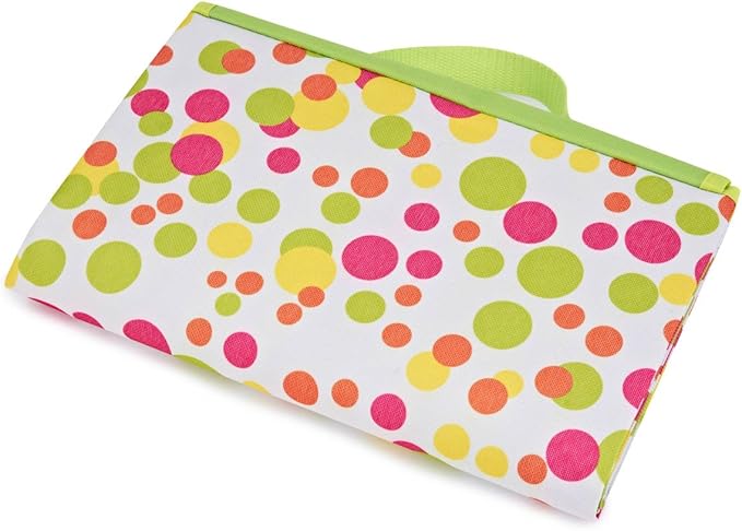EURYNOME Custom Picnic Blanket Personalized w/Embroidery - Waterproof 600D Oxford Large Beach Mat for Camping Hiking - Add Name/Text!