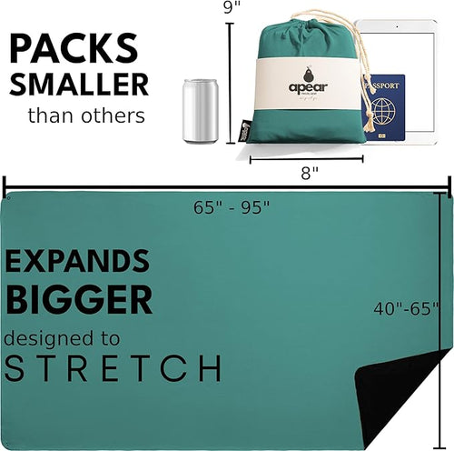 16-in-1 Compact Travel Blanket with Bag – Reversible Ultra Soft Bamboo Airplane Blanket with Hidden Pocket – Packable for Flights &amp Travel Essentials (Semi-Weighted Double Layer)
