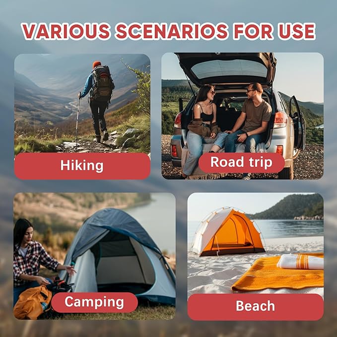 Ultralight Foam Sleeping Pad Waterproof Closed Cell Foam Pad for Superior Insulation Folding Sleeping Mat for Compact Storage Foldable and Portable for Hiking and Camping