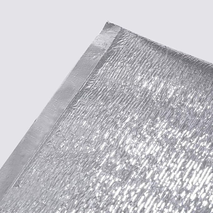 Reusable Insulation Thermal Bags 25 Pack 15 inch x 13 inch Large Insulated Bubble Bag Thermal Box Liners Metalized Box Liner for Cold and Hot Food