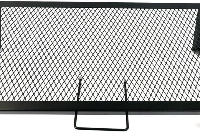 Outdoor Folding Barbecue Table Iron Net Table Anti-scalding Design for Camping Hiking Beach Backyards BBQ Party BBQ Table