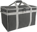 D&ampONEHOS XXXL Insulated Food Delivery Bag with Side Handles Insulated Grocery Bag for HOT/COLD Food Reusable Fit for Uber Eats Doordash (23”x14”x15”)