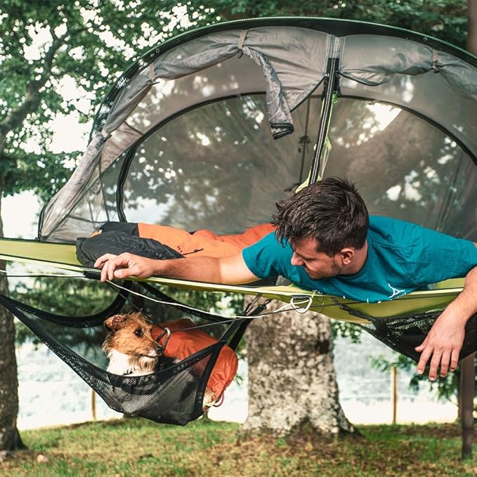 Tentsile Connect V3 2-Person Tree Tent Hammock The Original Tree Tent Company 880 Pound Capacity Portable Treehouse Heavy Duty Ratchets Included Designed in The UK