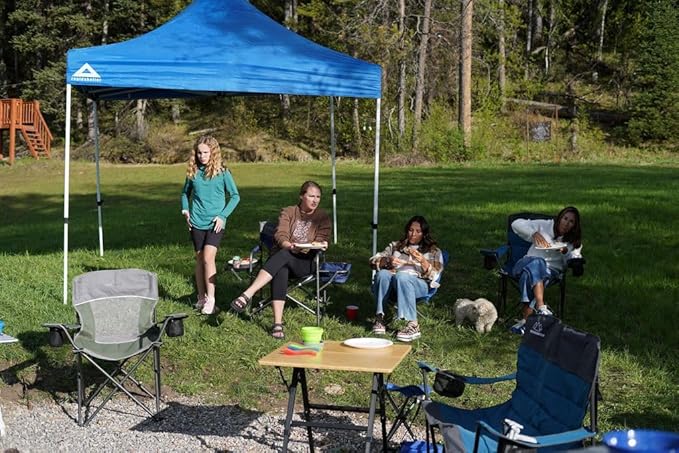 Mega Mesh Outdoor Chair for Camping/Hiking/Backpacking by Caddis Sports