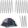 3 PCS Tent Poles Replacement for Coleman 4 Person Sundome Camping Tent Camping Tent Accessories for Coleman Sundome Tent Pre-Assembled Replacement Poles