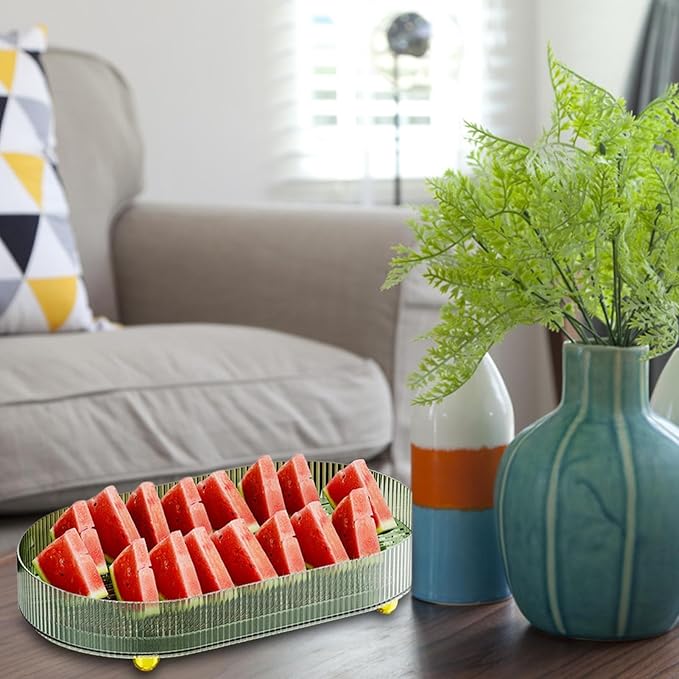 Double Layer Dish Drain Tray Double Layer Drying Rack Tray Fruit Storage Rack Bowl Dish Drainer Tea Serving Plate for Cup Bowl Fruit