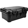 Cambro Insulated Food Pan Carrier - 6 Inch Deep Hotbox and Food Warmer for Catering &amp Transport - Top Load S-Series (Black)