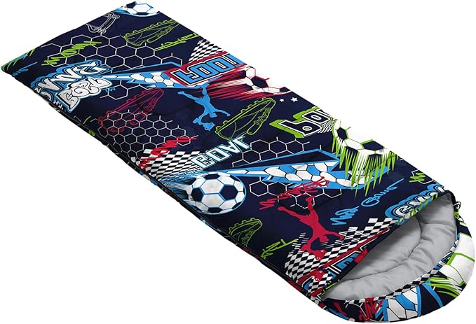 QOOMO Camping Sleeping Bags3 Season Warm &amp Cool WeatherLightweightWaterproof Sleeping Bags for Adults &amp KidsTravelingand OutdoorsCamping Gear Equipment