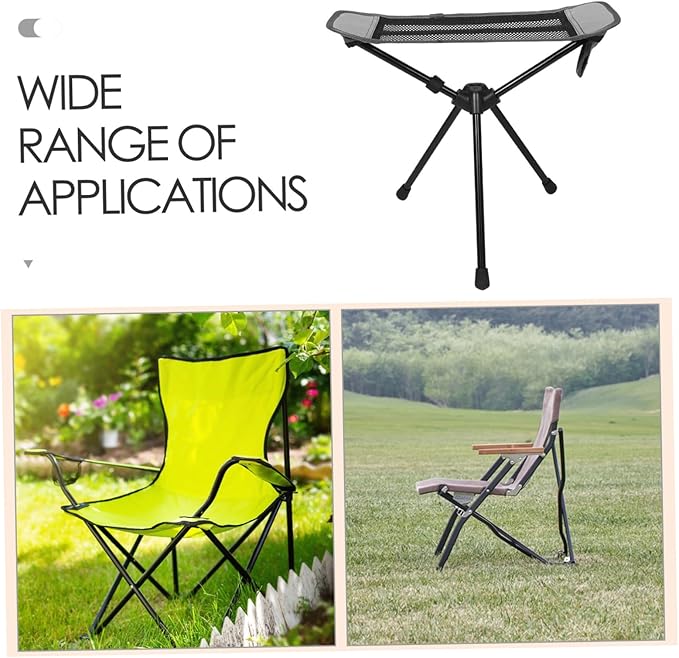 Lightweight Camping Footrest Hammock Chair Foot Rest Attachment Compact Chair