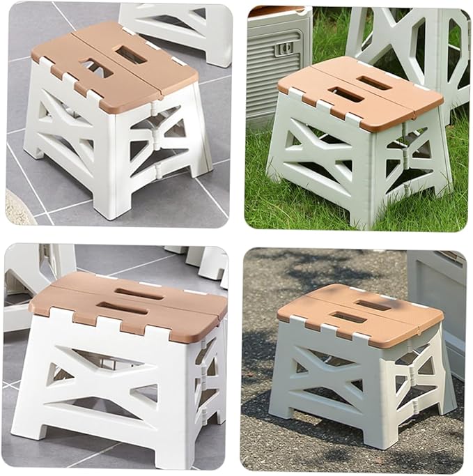 GANAZONO Portable Folding Camping Stool Compact Lightweight Outdoor Seat for Fishing Hiking BBQ Beach Trips Easy to Carry Camp Chair