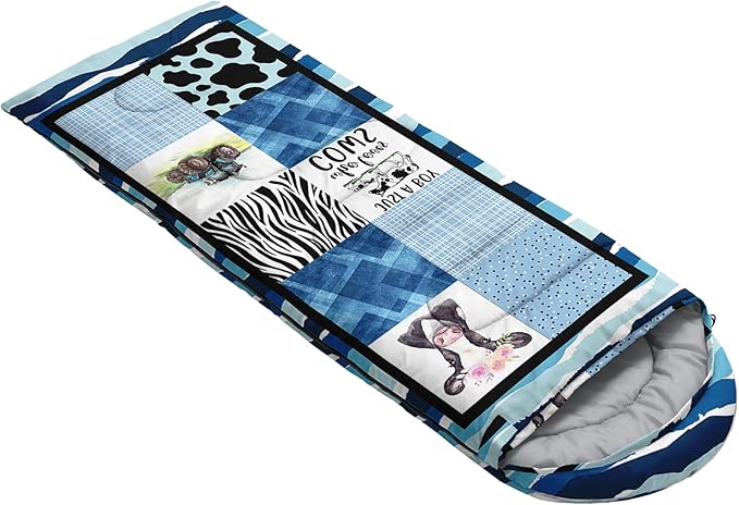 HOSIMA Mermaid Tail Kids Sleeping Bags for Camping Hiking TravelPurple Fish Scale Backpacking Sleeping Bag Sleep Away Camp Stuff for Girls4 Seasons Lightweight Sleeping Bags for Adults.