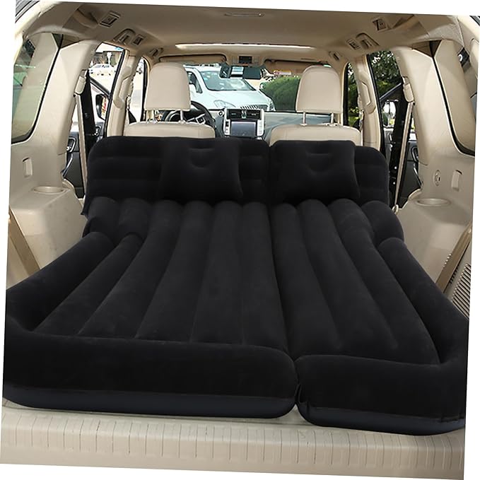 GALPADA 1Set Portable Inflatable Car Mattress Versatile Air Mattress for Travel SUV Backseat Outdoor Camping Durable Design with Comfortable Support for Sleep