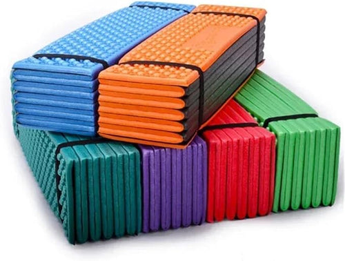 186x57cm Folding EVA Camping Tent Mat – Moistureproof Foam Pad for Hiking Picnic Beach &amp Warmth