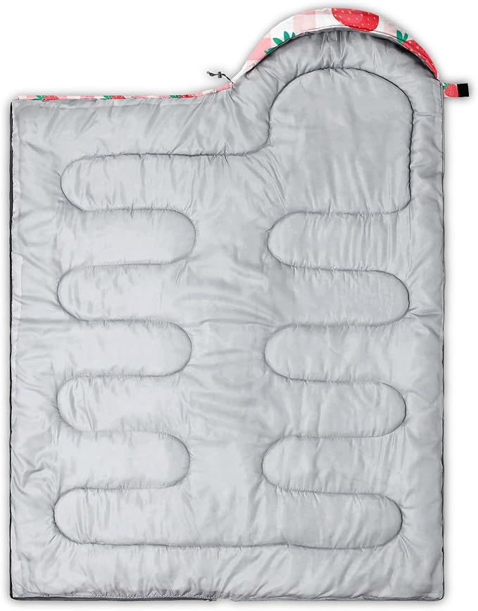 Kids Sleeping Bag for Boys Girls3D Basketball Print-Lightweight Warm Portable Outdoor Indoor-Waterproof Cold Weather Resistant Sleeping Bag for Camping Hiking