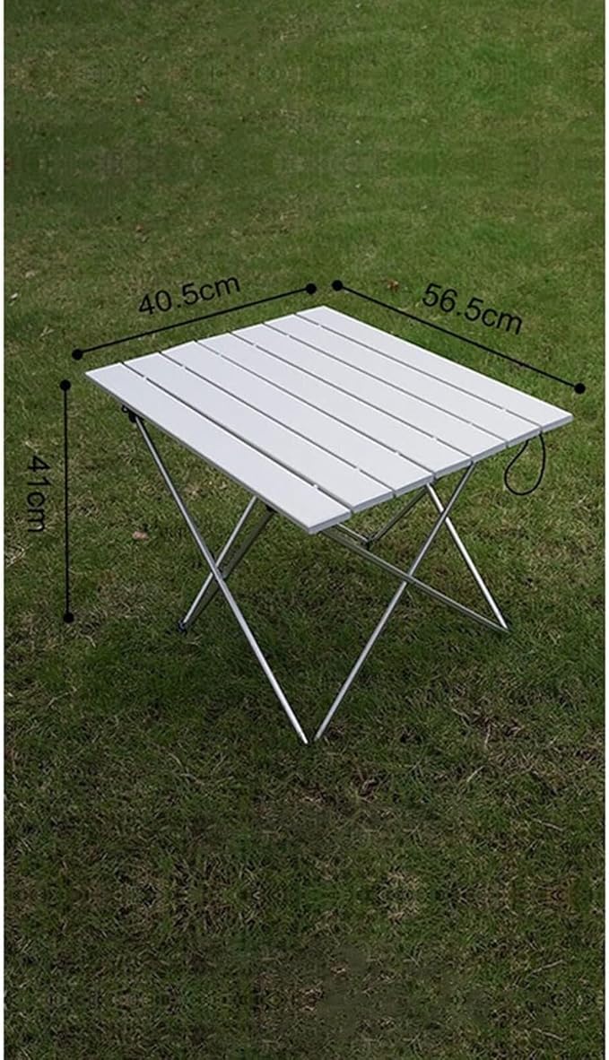 Picnic Folding Table Ultralight Portable Folding Camping Table Aluminum Alloy Outdoor Foldable Travel Picnic Hiking DeskFurniture with StorageBag Outdoor Camping Table Hiking Camping Table