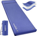 Elegear Self Inflating Sleeping Pad 3.18'' Ultra-Thick Memory Foam Camping Pad with Pillow 20s Fast Inflating Camping Mattress Pad 4-Season Insulated Camp Sleeping Mat for Camping/Travel/Tent/Car