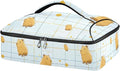 Casserole Carrier Loveliness Cute Capybaras PrintInsulated Casserole Carrier for Hot or Cold Food Thermal Lunch Tote for Potluck Parties Picnic Beach Fits 9 x 13 Inches Baking Dish