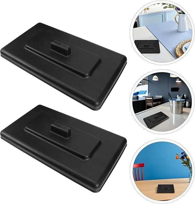 HOMSFOU Ice Cream Machine Replacement Lids 4pcs Plastic Covers Leak-proof Closure Compatible with Yogurt and Dessert Makers for Home and Outdoor Use