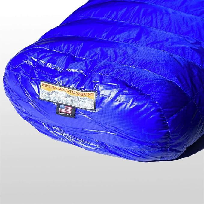 Western Mountaineering Ultralite 20 Degree Sleeping Bag Royal Blue 6FT 6IN / Left Zip