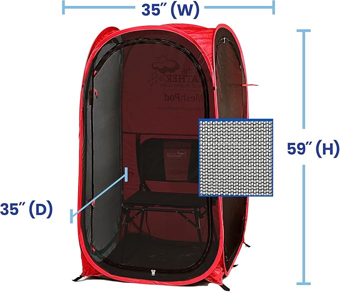 Under the Weather MeshPod Red