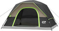 Tents for Camping 4 Person Tent Waterproof Windproof Double Layer Camping Tent Easy Setup Dome Tent with Large Mesh Windows &amp Wider Door for Outdoor Camping &amp Hiking