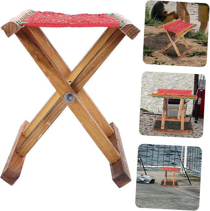 Totority Portable Folding Stool Lightweight Multi-Function Fishing Bench for Camping Travel and Outdoor Activities Easy to Carry and up for Adults