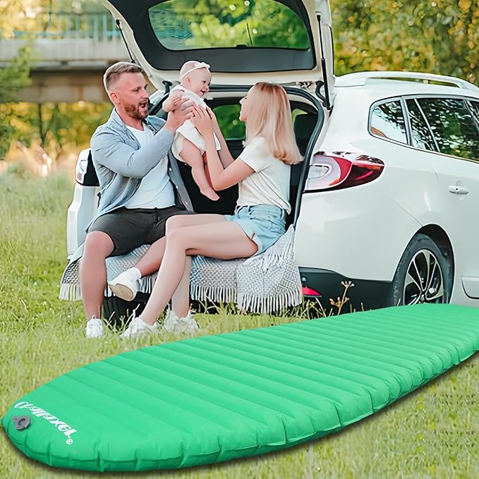 Ultralight Sleeping Pad for Camping 74.8x23.2 Camping Mat with Pump Sack Inflatable Sleeping Pads Compact for Camping Backpacking Hiking Traveling Tent