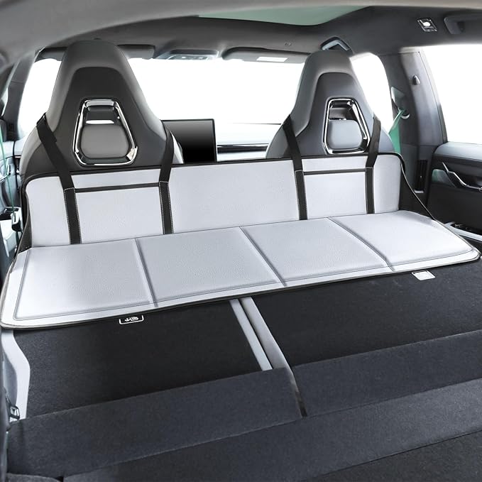 (Gray) Car Camping EssentialsIncrease Cargo Car Bed SpaceMattress Accessories for SUV with Flate TrunkTesla Model YRAV4CRVX-TrailOutbackHighlanderKugaTiguanCherokeeEquinoxExplorer