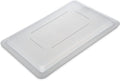Carlisle FoodService Products Storplus Food Storage Container Lid Lock-Tight Lid with Stackable Design for Catering Buffets Restaurants Polyethylene (Pe) 18 x 12 Inches White (Pack of 6)