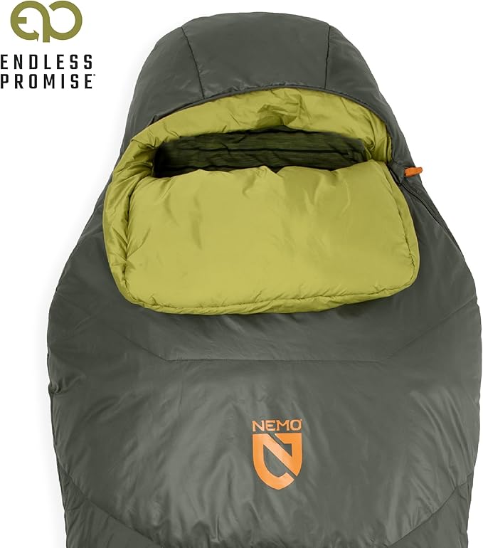 NEMO Equipment Tempo | Men's and Women's 20 &amp 35 Degree Synthetic Sleeping Bags
