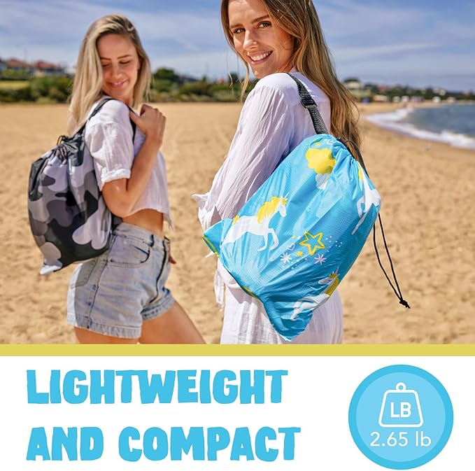 AlphaBeing Inflatable Lounger Beach Chair Accessories Air Sofa Hammock Inflatable Couch for Camping Backyard Lakeside with Compression Sacks Ideal Outdoor Gifts for Adults