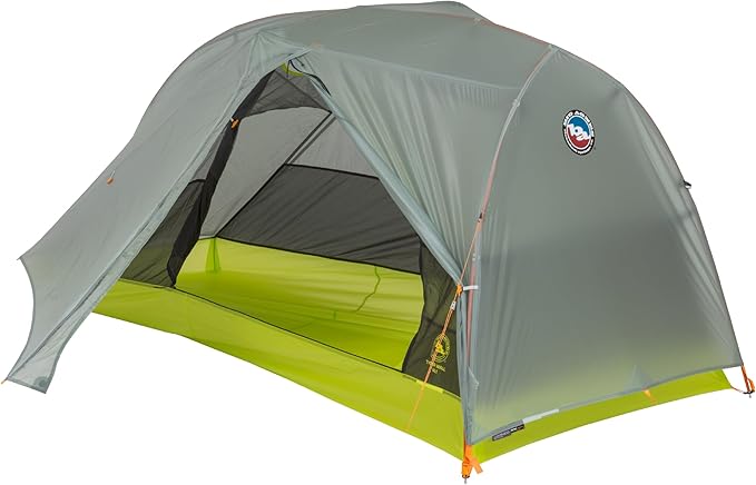 Big Agnes Tiger Wall UL - Ultralight Backpacking Tent 3-Season Semi-Freestanding Side-Entry Shelter for Camping &amp Backpacking -1 2 &amp 3 Person