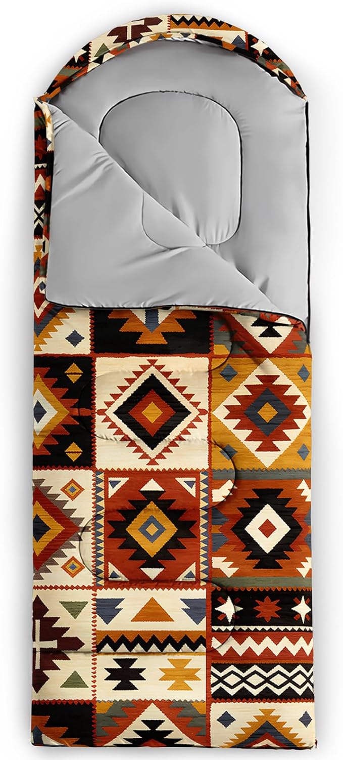 AILONEN Cartoon Camping Sleeping Bag for Boys Girls AdultsLightweight &amp Waterproof3 Season Warm &amp Cold WeatherPortablePrinted Sleeping BagTravelingCampingHiking