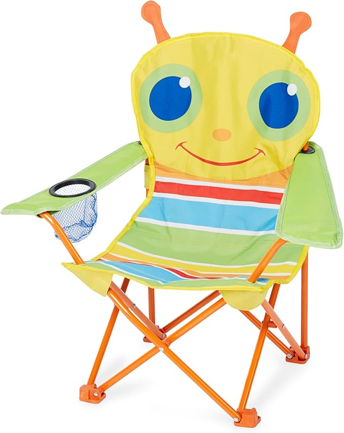 Melissa &amp Doug Sunny Patch Giddy Buggy Folding Lawn &amp Camping Chair (Frustration-Free Packaging)