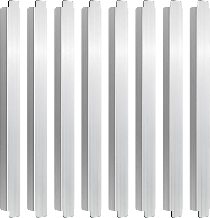 8 Pack 12 Inch Stainless Steel Adapter Bar Table Adapter Bar Cooler Divider for Hotel Restaurant Kitchen Catering Home Commercial Food Service Accessories