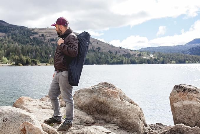 Picnic TIME NCAA PTZ Camp Chair Picnic Chair Beach Chair with Carrying Bag (Black)
