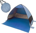 Family Beach Tent and Sun Shade UV50 Cabana Shelter CampingHikingFishingLightweight PortableBreathableand WindproofCollapsible