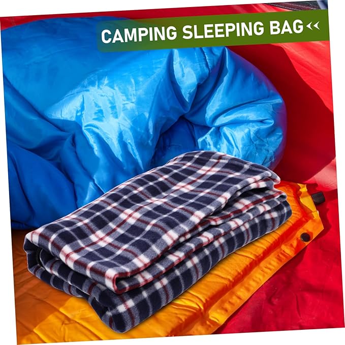 VANZACK Lightweight Foldable Down Liner for Adults Warm and Portable Indoor Outdoor Nap Sack with Comfortable Soft Fleece Compact Design for Camping and Resting