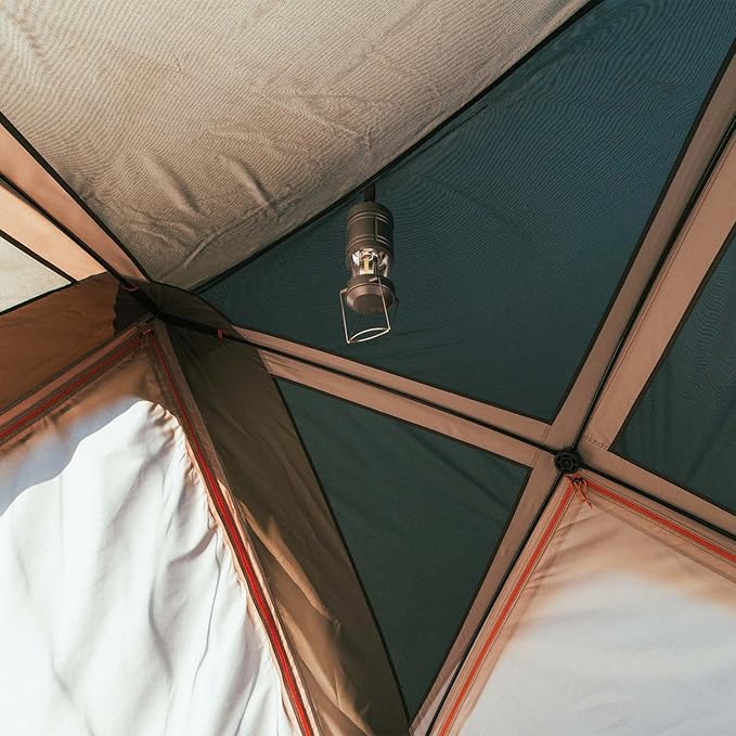 Bushnell Tent | Instant Pop Up 3P / 4P/ 6P / 8P Hub Style Tents | Best Pop Up Tent for Camping Hiking Family Camping Hunting Fishing and Basecamp