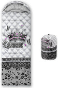 QOOMO Camping Sleeping Bags3 Season Warm &amp Cool WeatherLightweightWaterproof Sleeping Bags for Adults &amp KidsTravelingand OutdoorsCamping Gear Equipment