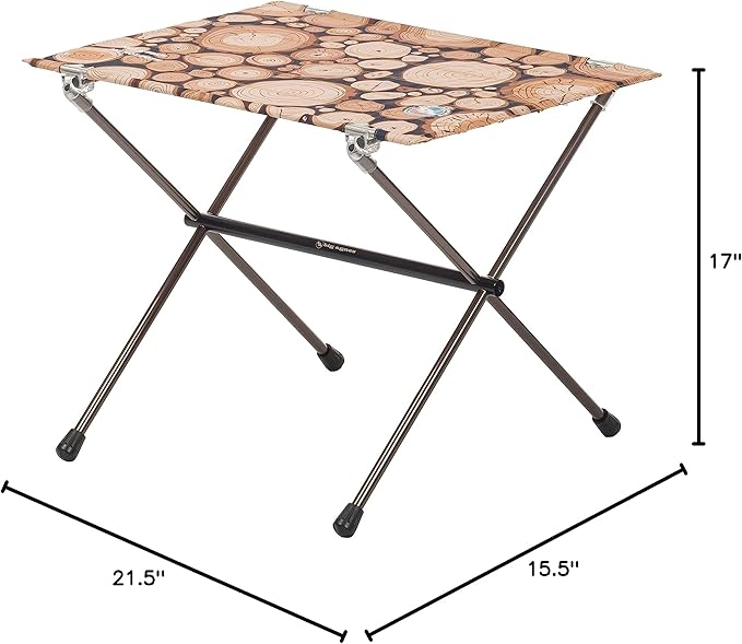 Big Agnes Woodchuck &amp Soul Kitchen Tables - Ultralight Hard-Top Tables for Camping and Backpacking