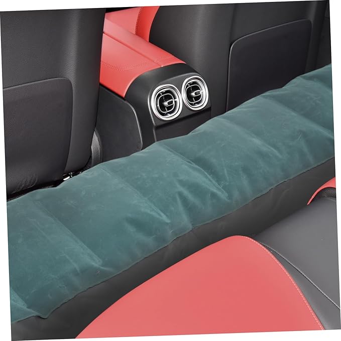 Healifty Inflatable Car Air Bed Mattress for Travel and Camping Lightweight Portable Car Rear Sleeping Pad Durable Easy to Clean Material Fits Vehicle Models Random Color
