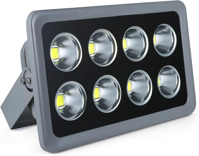 400W LED Flood Lights40000lm Super Bright 6000K White LED Security Flood LightsCommercial Industrial Lighting Fixture 12 Years Long Lifespan