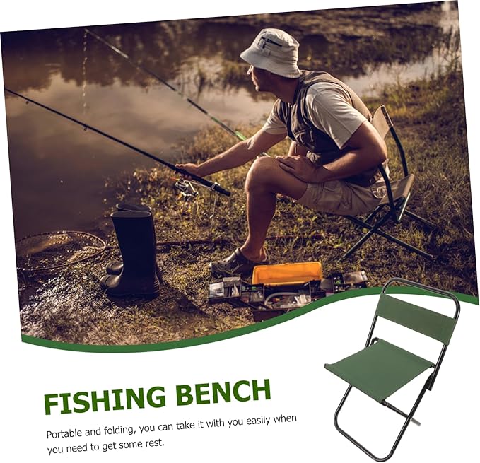 Folding Camp Table Portable Fishing Chair Compact Outdoor Lounging Chair Multi-use Small Folding Stool