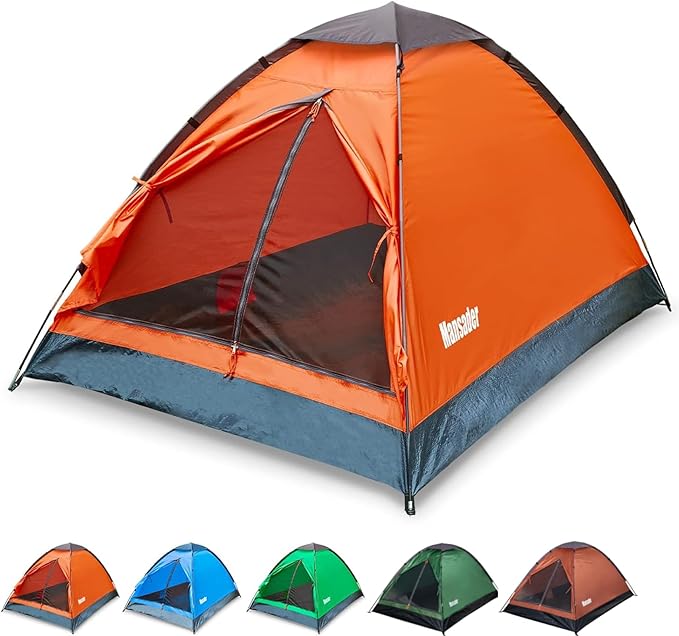 2 Person Camping Dome TentWaterproof Lightweight Portable Tents for Outdoor Camping Hiking Travel