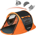 EchoSmile Instant Pop Up Camping Tent 2/4/6 Person Easy Setup Tent Water Resistant Dome Portable with Carry Bag