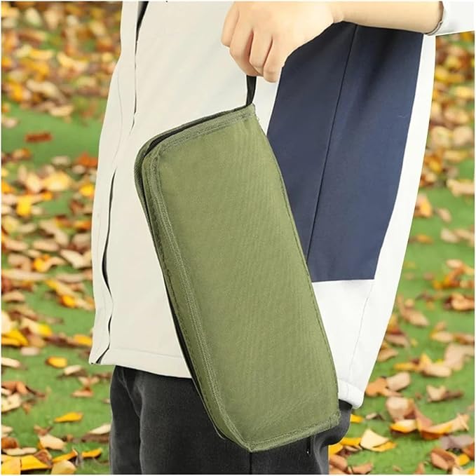 Foldable Backpack Stool Portable Small Mazar Satchel Pen Bag Camping Lightweight Outdoor Folding ChairCompatible For Fishing Travel(Beige S No Strap)